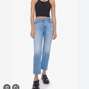 MOTHER Tomcat Ankle Fray